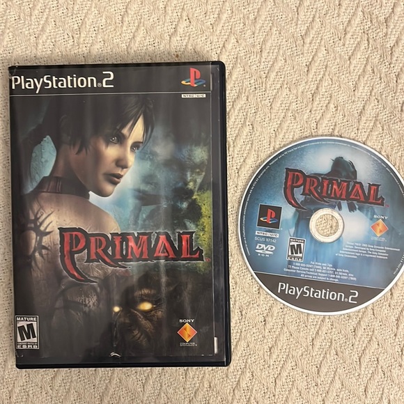 PS2 Primal. Primal (Sony PlayStation 2 PS2 2003) Complete W/ Manual CIB - Picture 1 of 4